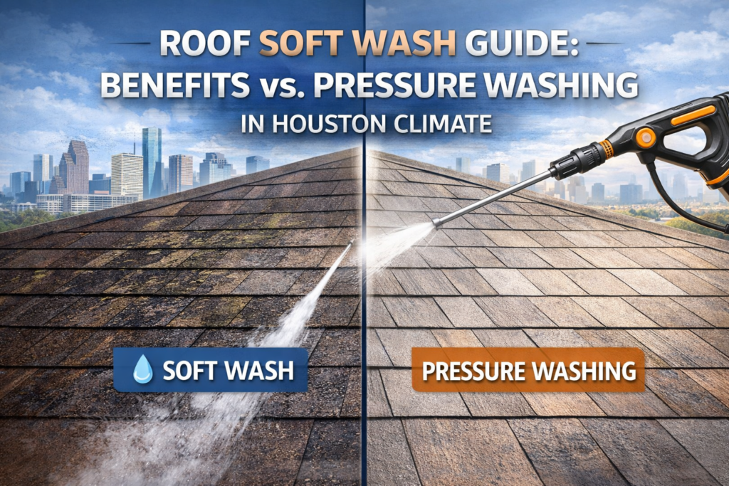 roof soft wash